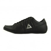 Le Coq Sportif Escrimilla W Cuir Noir - Chaussures Baskets Basses Femme Europe